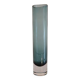 Vase scandinave en verre sommerso 1960