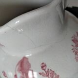 Large earthenware jug – Onnaing pottery (Nord), “Poppy” decoration