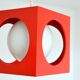 Suspension space age Gloss Leuchten vintage 1970s