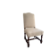Antique Louis XIII style chair in walnut – fully reupholstered
