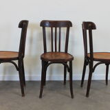 Series of 3 bistro chairs