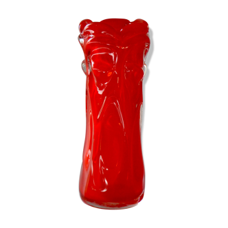 Glass vase 1970