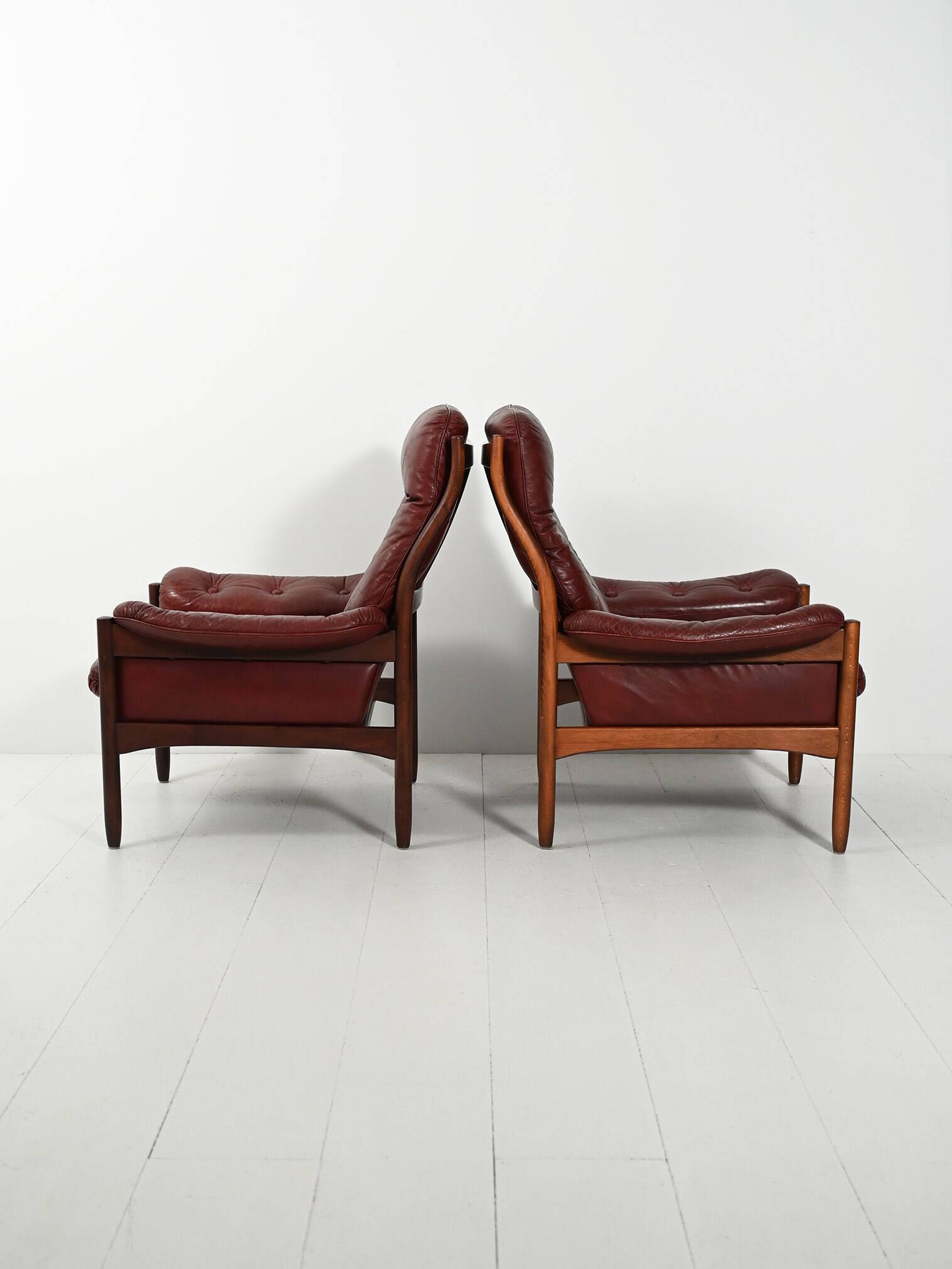Pair of "Hoffman" armchairs by Gunnar Kentemol