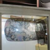 Miroir en étain originaire d'Espagne 76x101cm