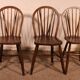 Série De 5 Chaises Windsor Du 19° Siècle