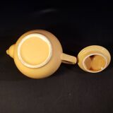 Théière en céramique jaune