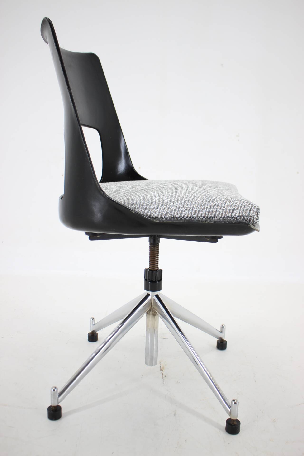 1960s Kay Korbing Swivel Chair Model KK-1A for Fibrex Denmark
