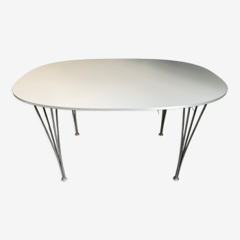 Table Super Ellipse d'Arne Jacobsen pour Fritz Hansen