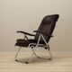 Brown velour armchair, Danish design, 1970s, production: Denmark