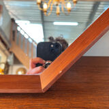 Teak mirror from the 60s