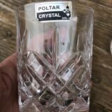 Crystal whisky glasses (x11)