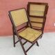 Paire de chaise cannées vintage