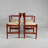 Hans Wegner dining chairs x4. Carl Hansen, Denmark. 1962