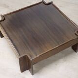 Table basse « Zelda » par Sergio Asti en palissandre, 1960