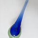 Vase soliflore en verre de Murano Sommerso 1960