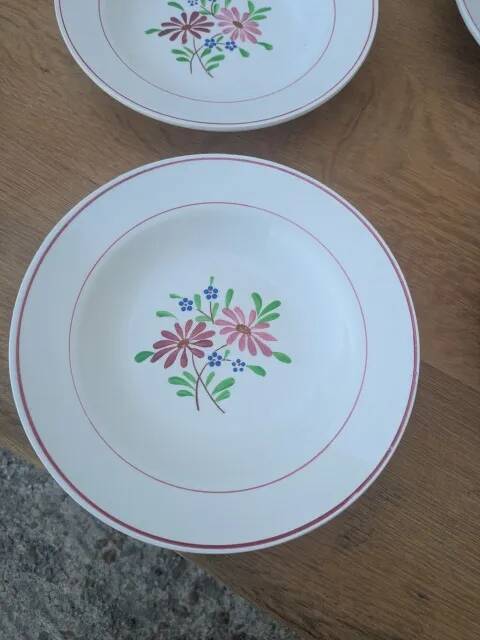 6 assiettes creuses