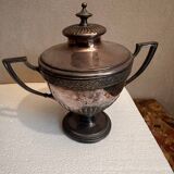 WMF antique silver-plated tea and coffee service AS Alpacca + tray – deb