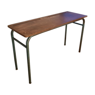 Table desk double school desk 1960
