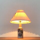 Danish royal table lamp from the mid-century by Kai Lange for Fog & Morup and Royal Copenhagen, 1960s.