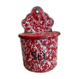 Salt box enamelled sheet metal