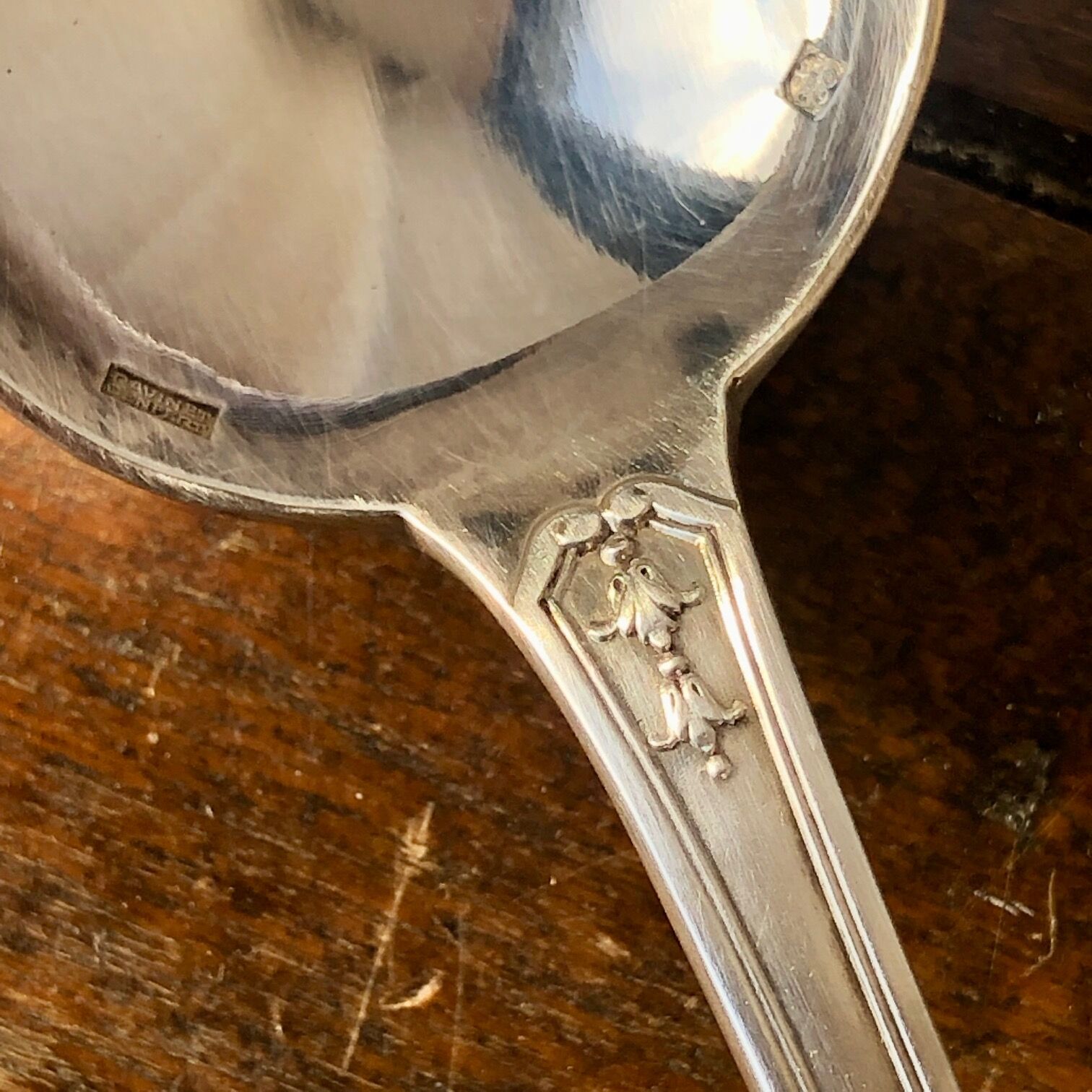 Couverts anciens en argent “Ravinet d’enfert”