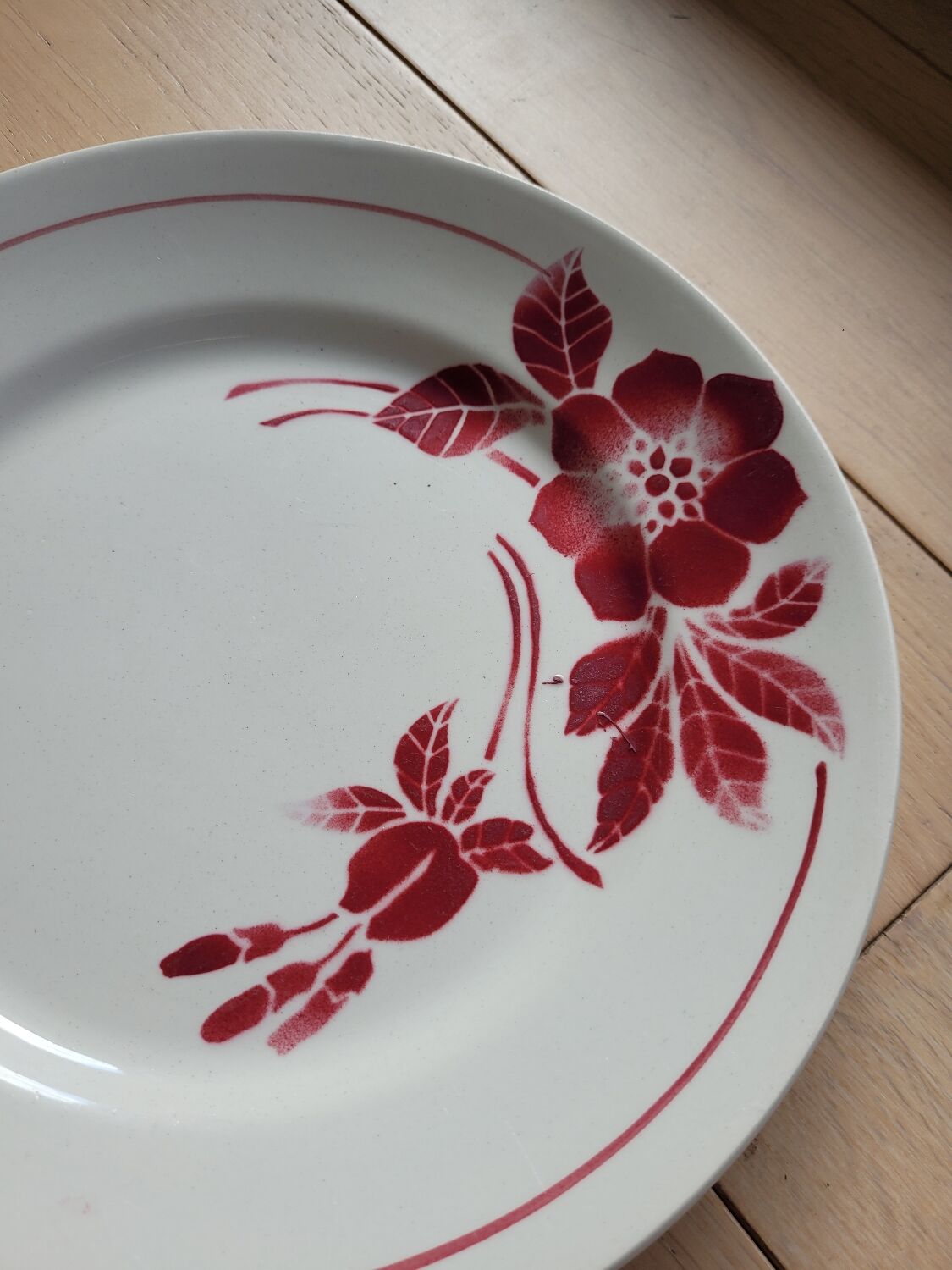 Terre de fer Saint Amand flat plate