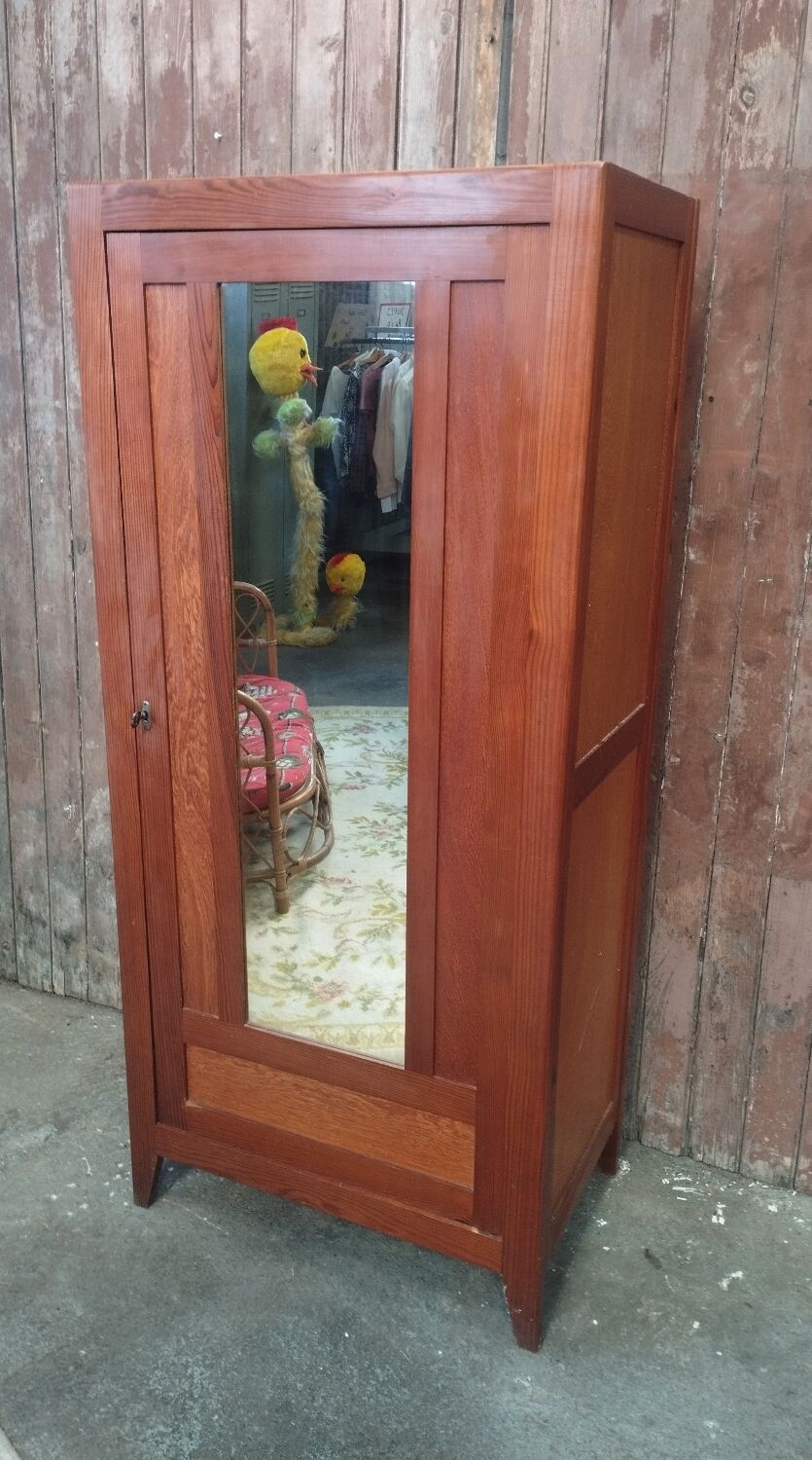 Armoire bonnetière parisienne années 50 60