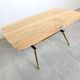 Table basse vintage italienne en marbre, 1950