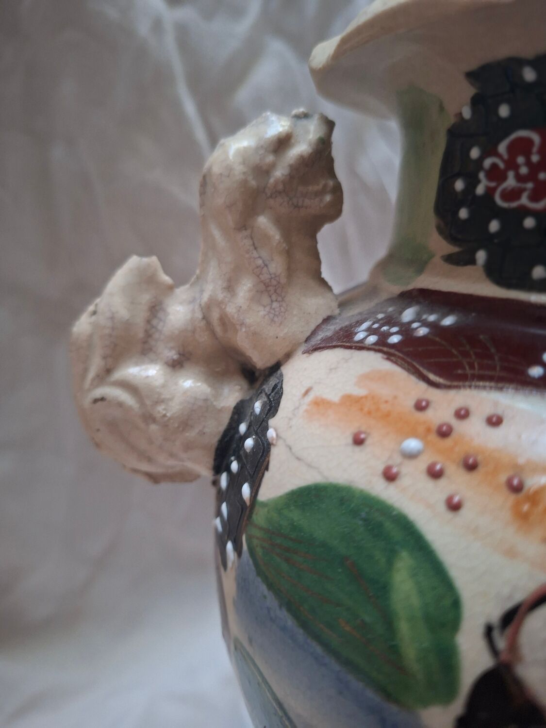 Ancien vase Satsuma