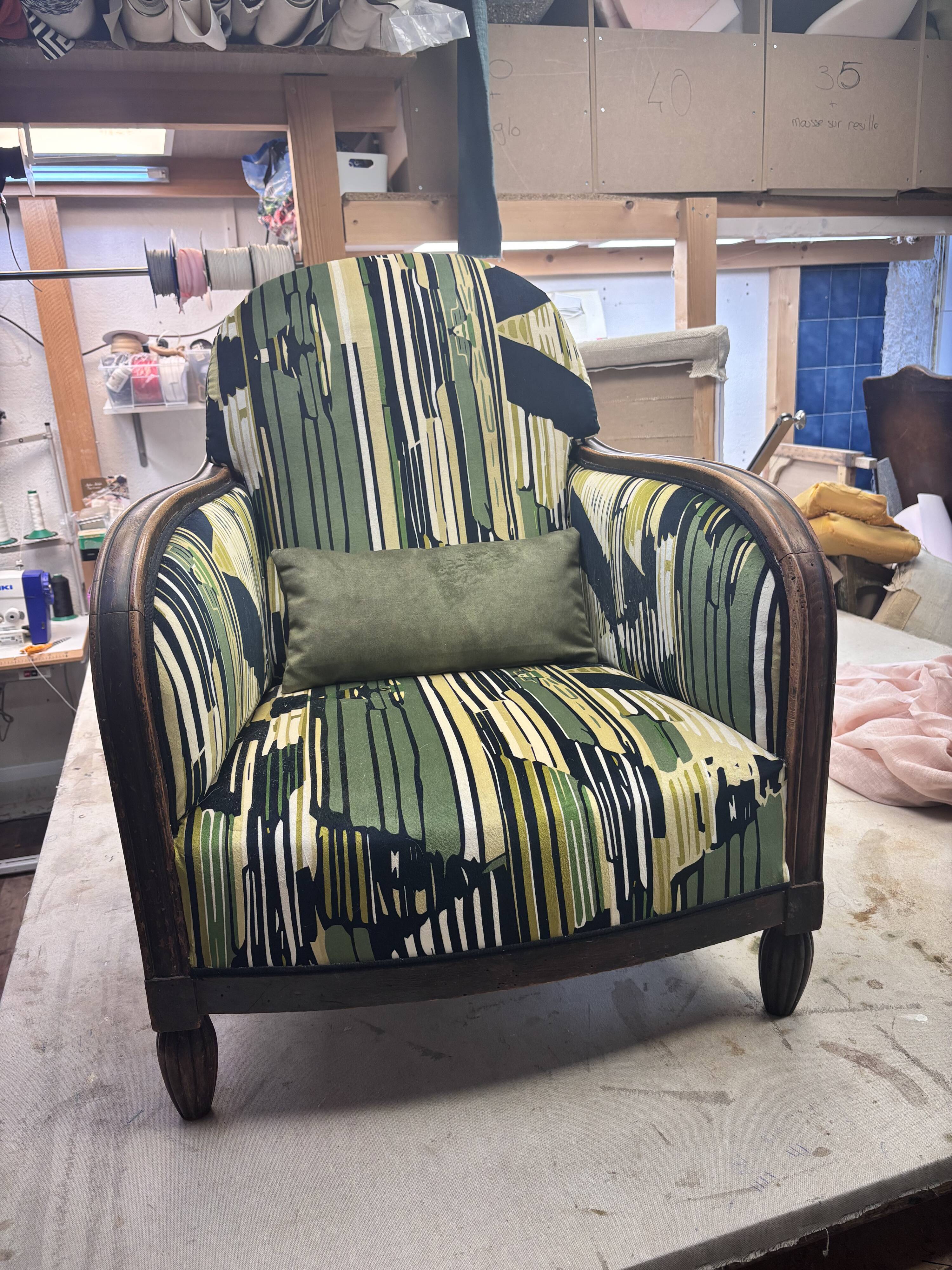 Art Deco armchair