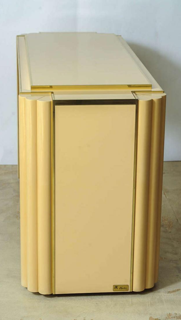 Table dining room vintage by Alain Delon for House Jansen