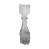 Glass cat shape bottle