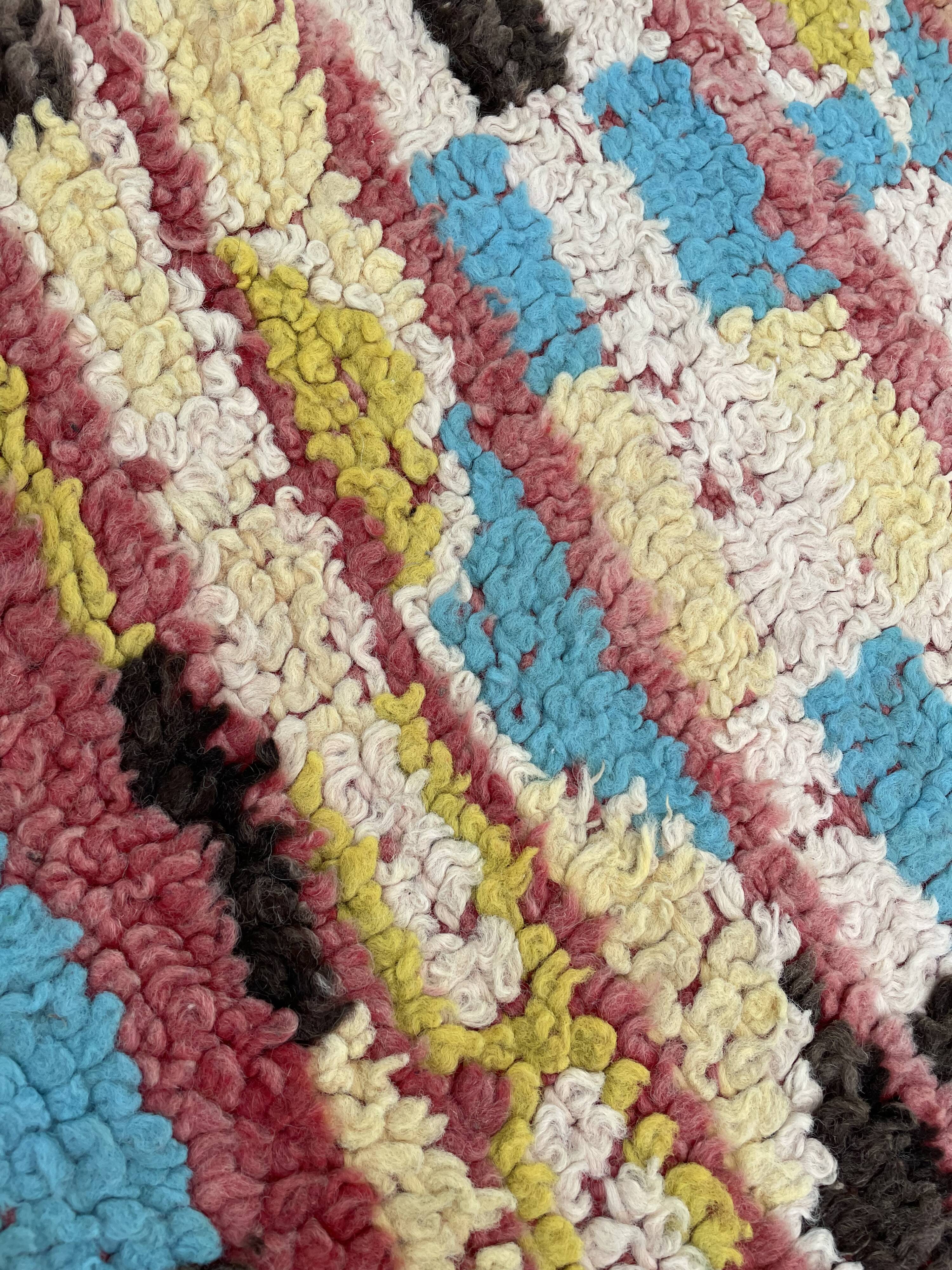 Berber carpet boujaad