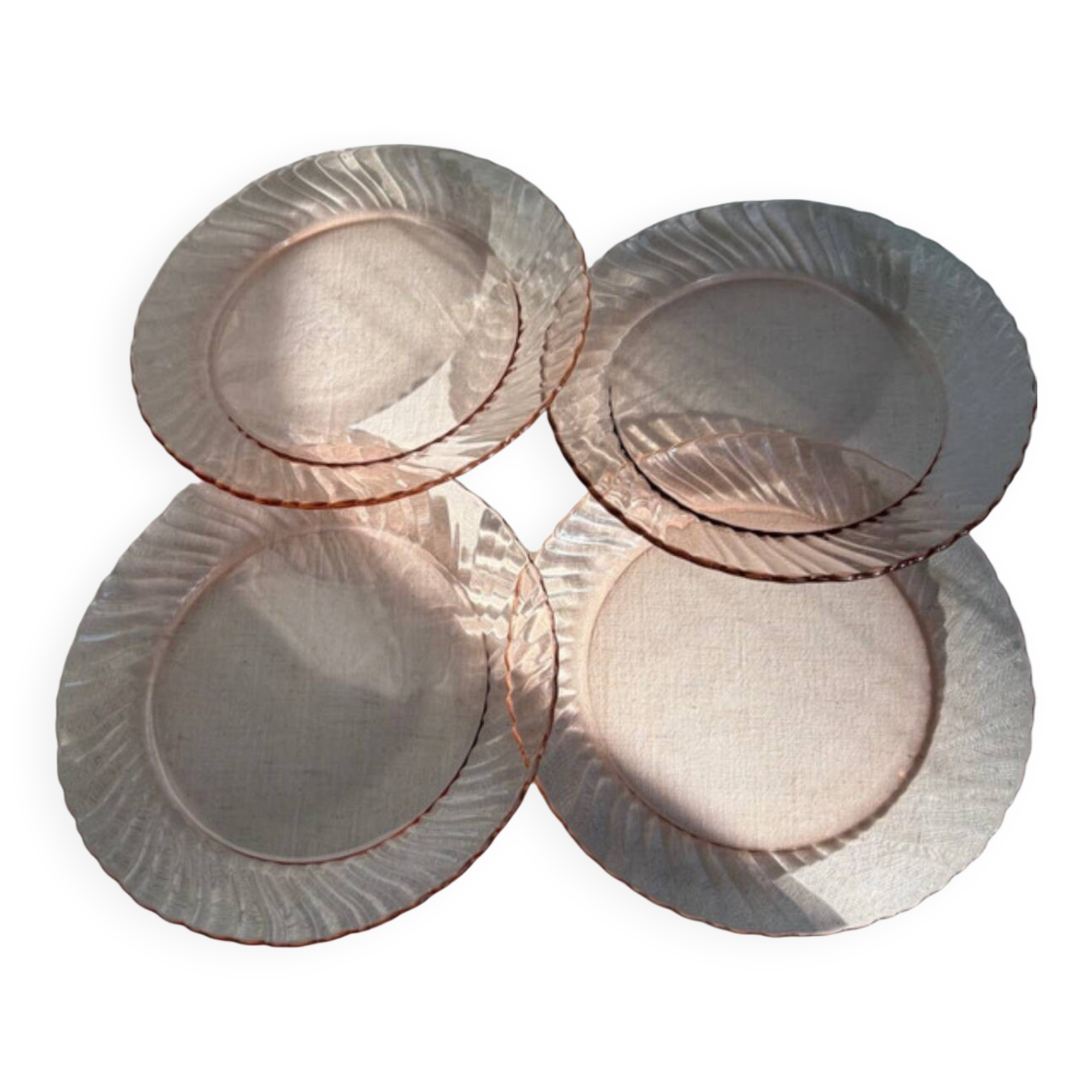 Rosaline Arcoroc dessert plates