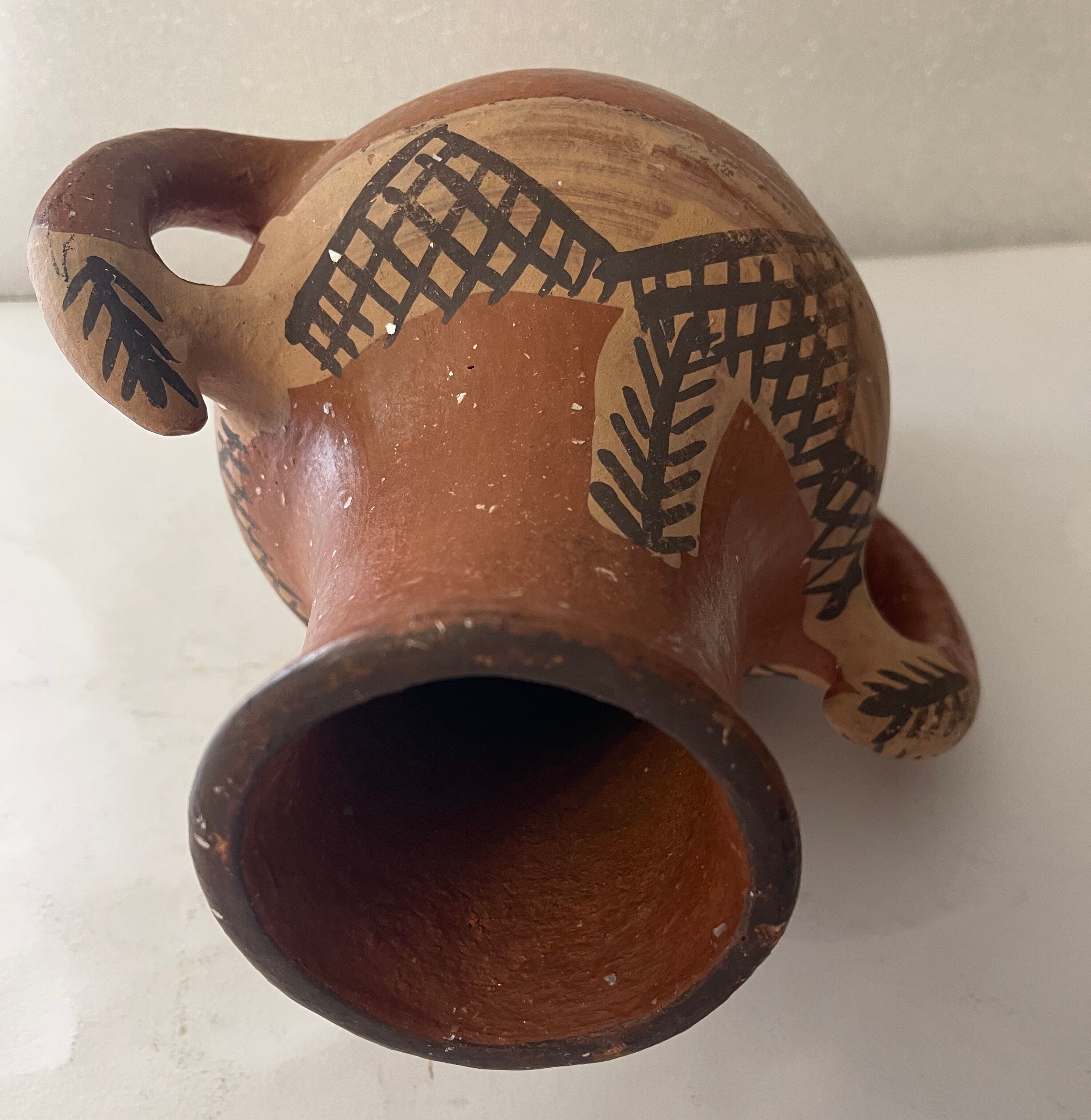 Jar Algeria, limestone and aluminum twentieth century