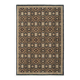 Black Persian rug Sina