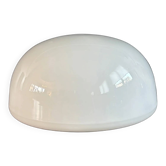 Ceiling light / half-sphere wall light in white glass - Ref 1364
