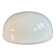 Plafonnier / applique demi-sphère en verre blanc - Ref 1364