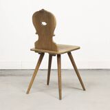 19th century antique Primitive mountain chair