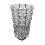 Vase verre moulé grand modèle vintage