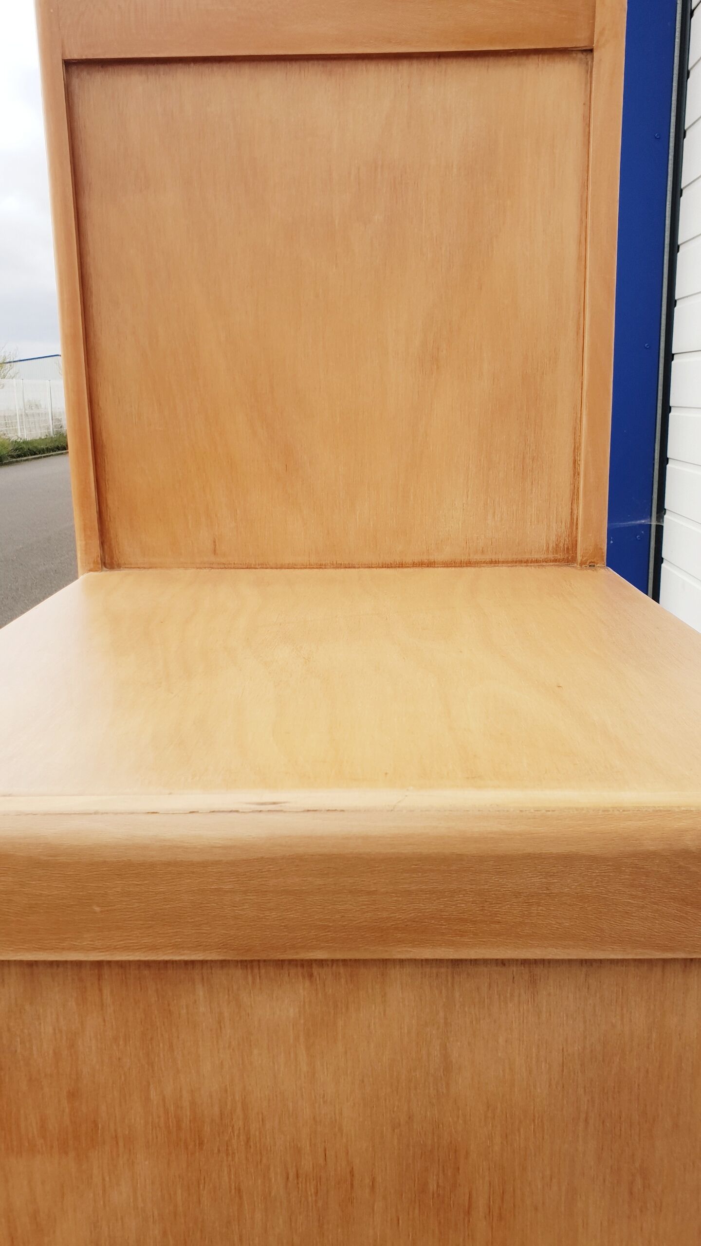 Vintage asymmetric cabinet