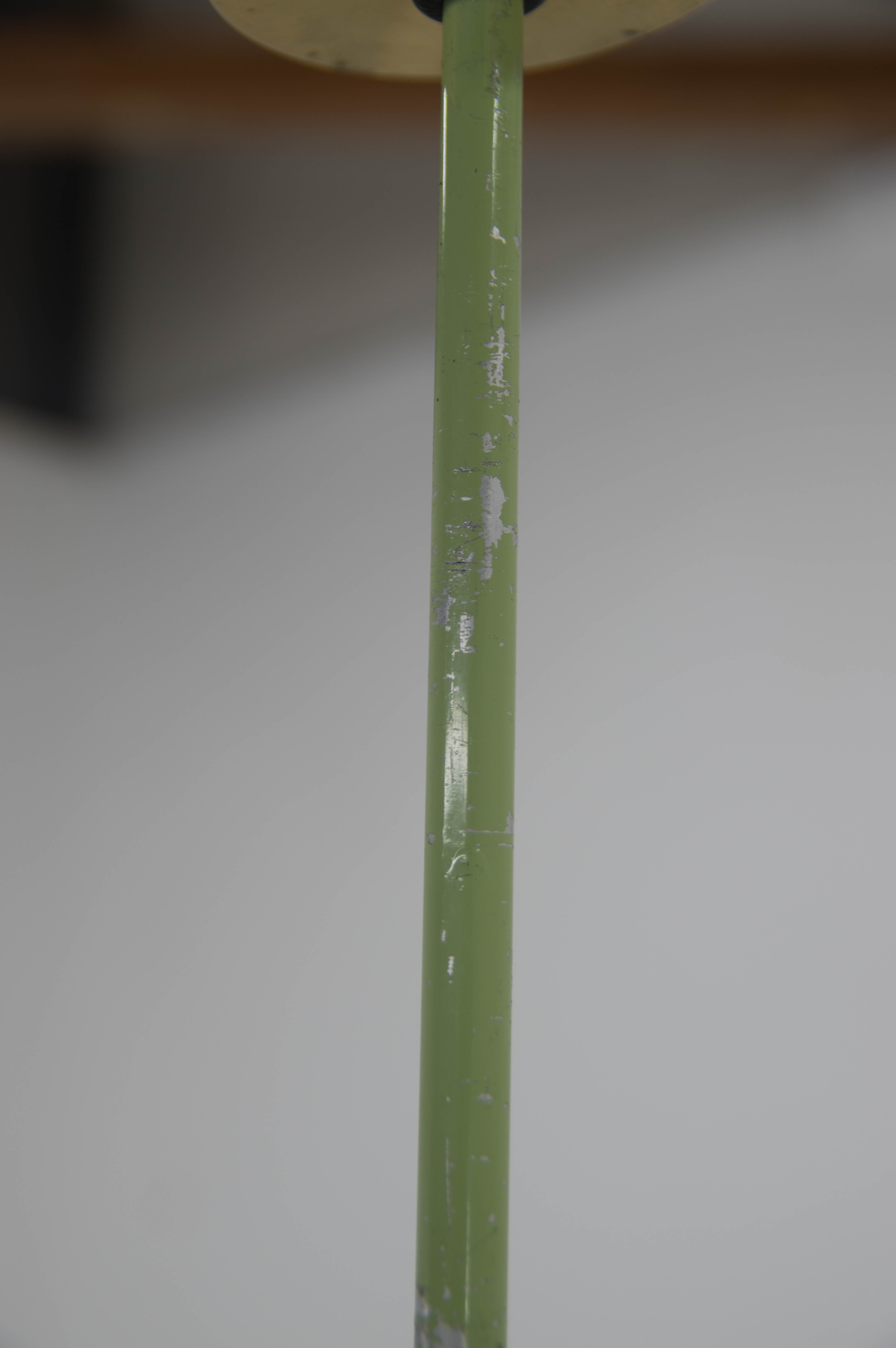 Space Age Metal Pendant by LUDIB Bratislava, Czechoslovakia, 1960s