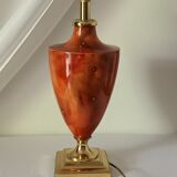 Vintage ceramic baluster lamp foot