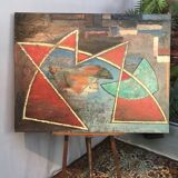 Acrylic painting on canvas