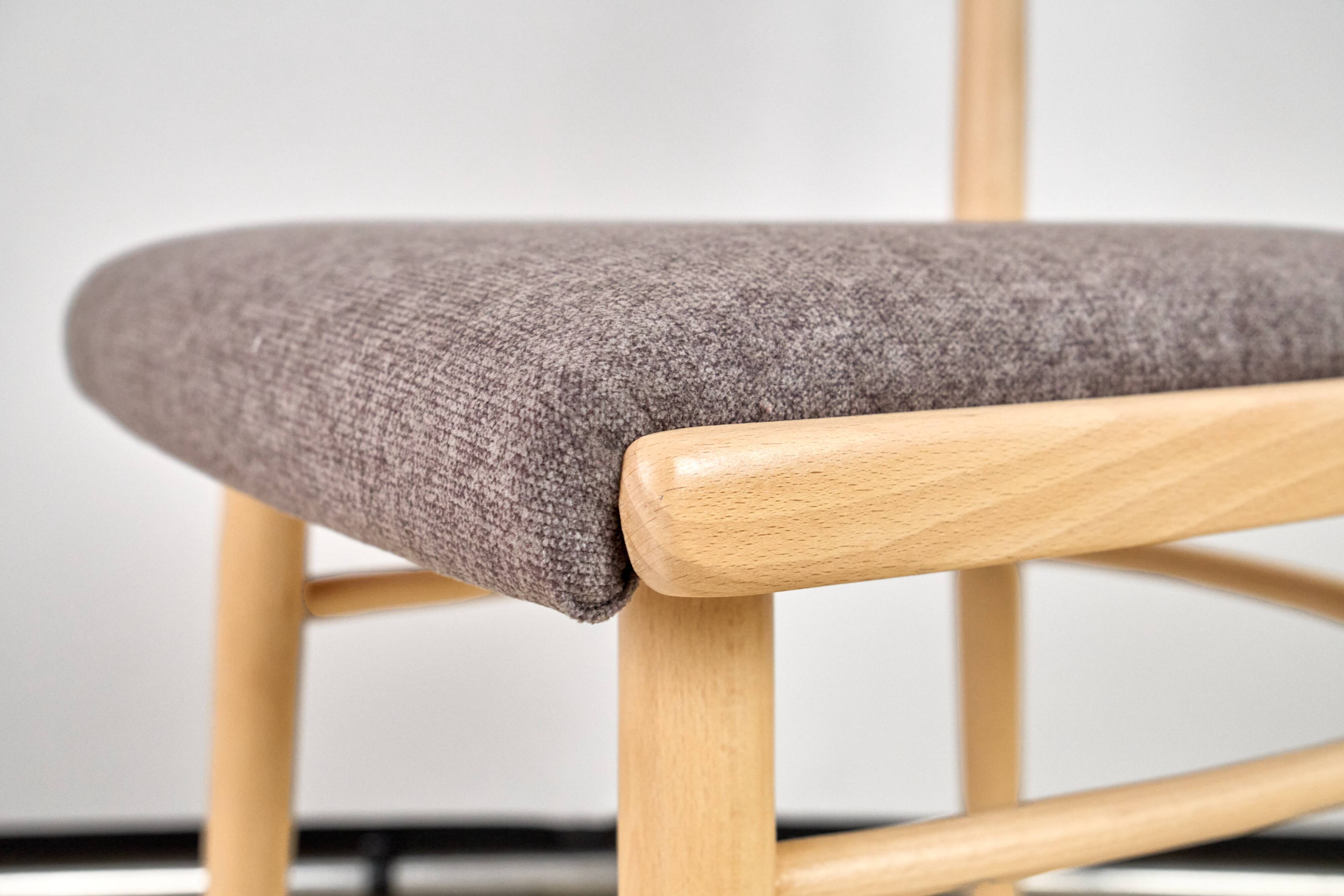 Set of 4 Wooden Chairs JITONA, 1960s, Czechoslovakia