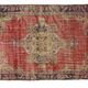 Anatolian handmade vintage rug 250 cm x 158 cm