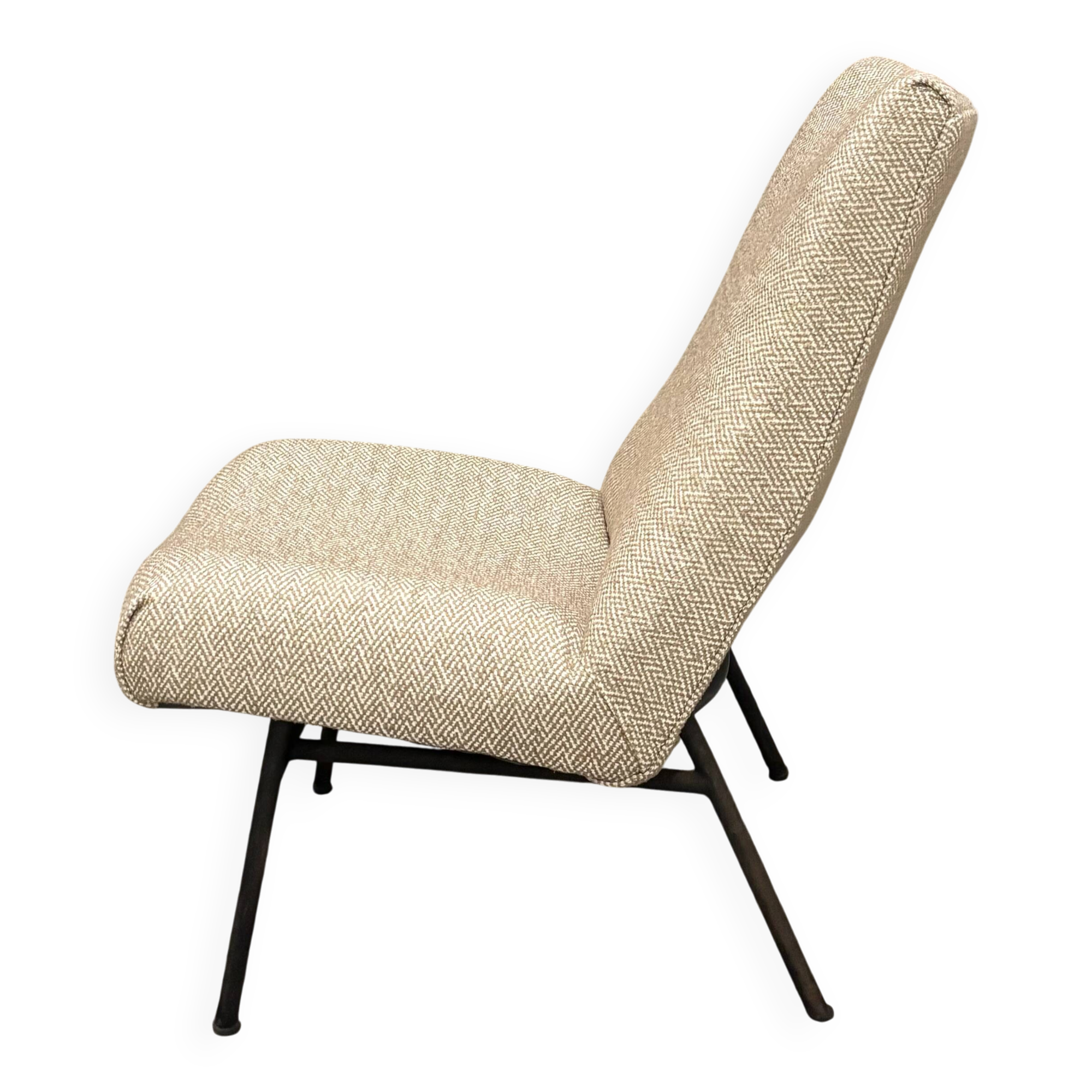 Pierre Guariche armchair for Airborne reupholstered.