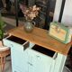 Ancien buffet parisien vert amande