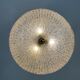 Ceiling chandelier in murano art deco glass
