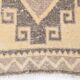 3x12 Light Yellow & Brown Turkish Vintage Runner Rug, 80x373Cm